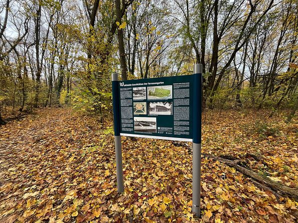 alpina baut neues Wegeleitsystem in der Wuhlheide