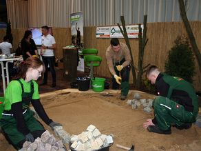 Lehrlinge im Einsatz