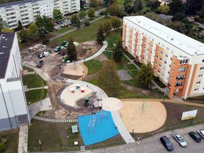 Bauvorhaben Mehrgenerationenspielplatz Rackwitz