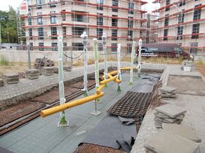 Baufortschritt 08/2020 - Projekt in Leipzig, Lindenauer Hafen