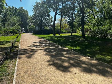 Sanierung des historischen Bürgerpark in Pankow