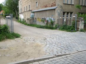 ursprüngliche Einfahrt
