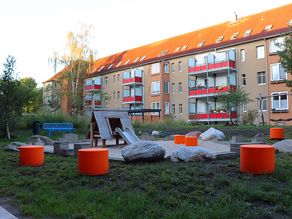 Lutherviertel Halle (Saale) – Klimagerechte Innenhöfe