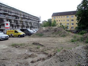 vor Beginn der Arbeiten