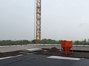 Aussicht von Dachterrasse