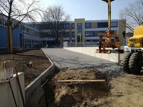 Der erste Abschnitt ist fertig