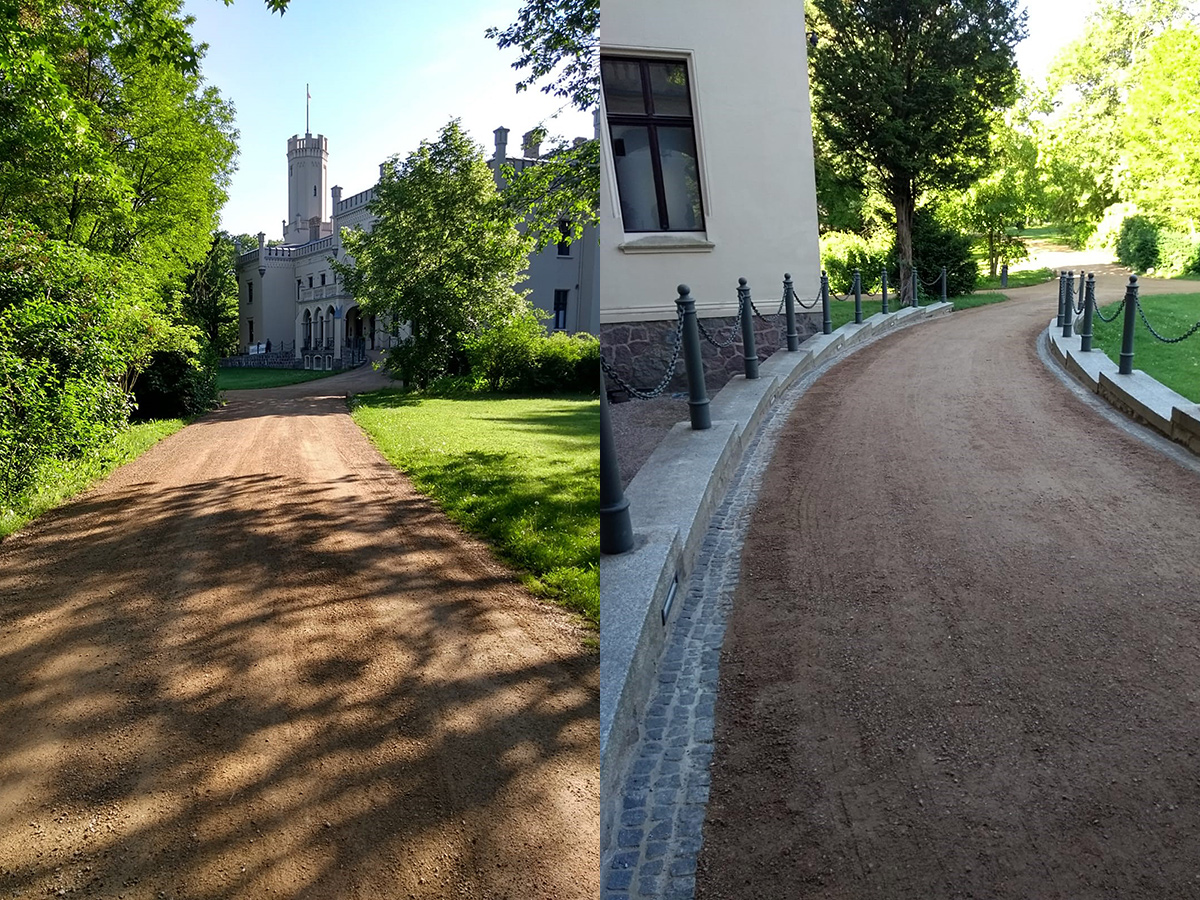 Parkweg Schloß Reichenow