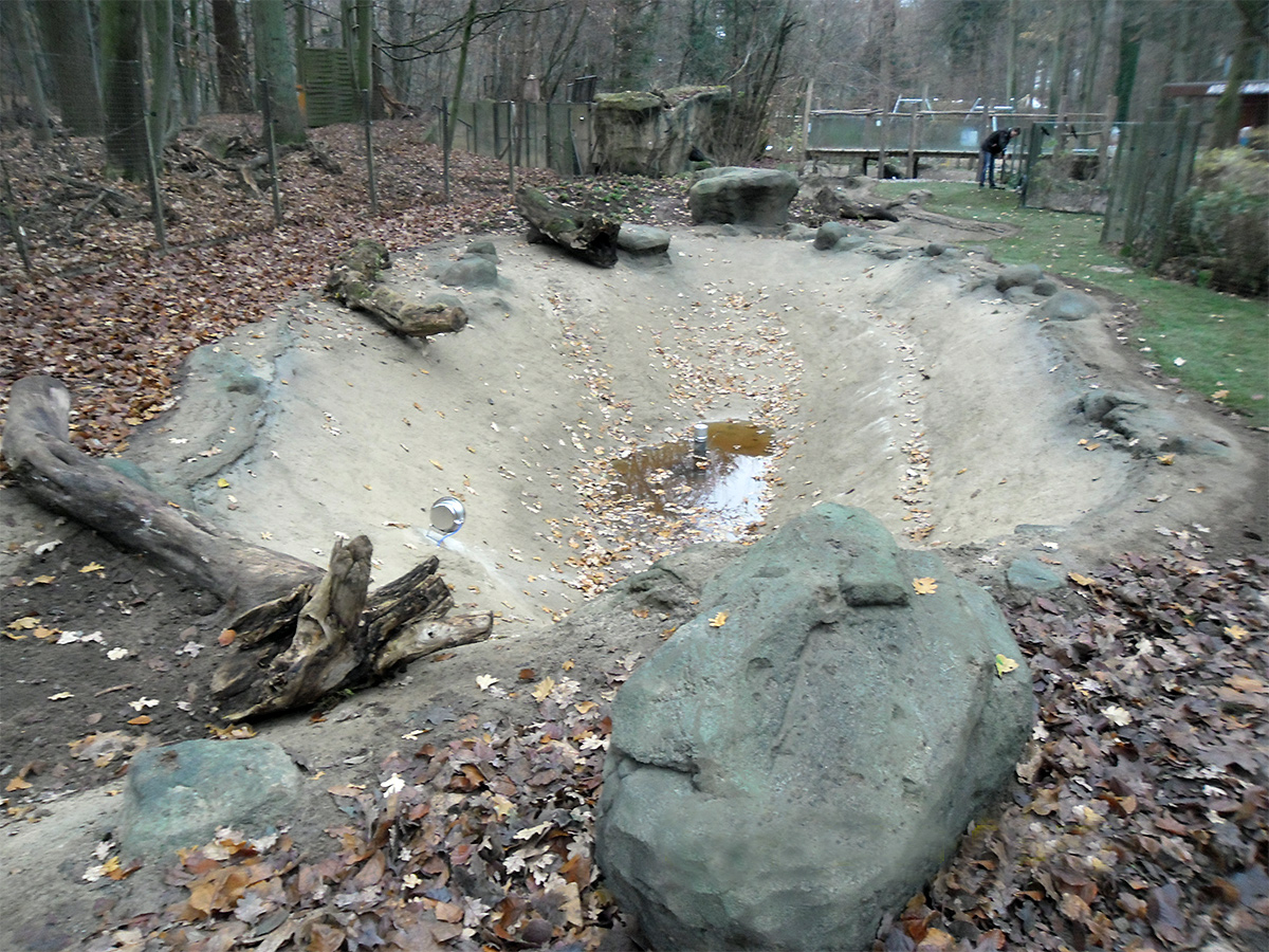 Neubau Ottergehege ZOO Rostock